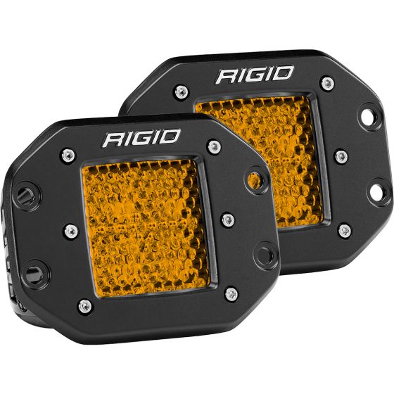 D-SERIES DIFFUSED REAR FACING HIGH/LOW FM AMBER SET OF 2