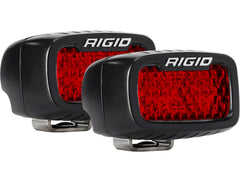 SR-M SERIES DIFFUSED REAR FACING HIGH/LOW SM RED SET OF 2