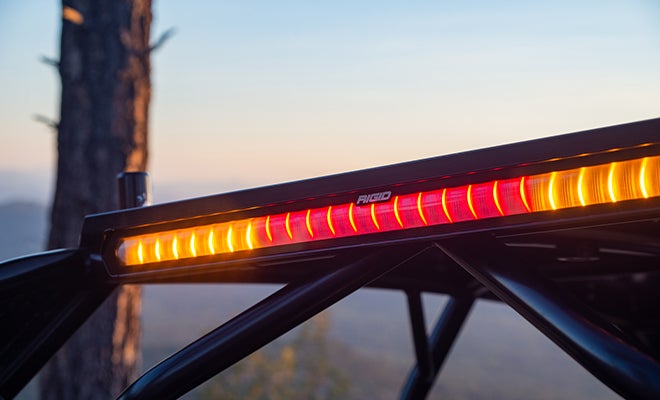 Rigid industries shop light bar