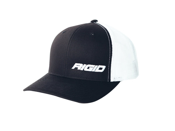 HAT TRUCKER SIDE LOGO BLK/WHT