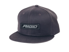 HAT FLAT BILL RIGID PATCH GREY