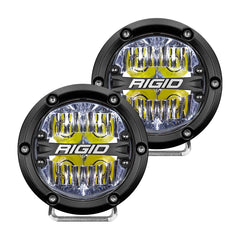 360-SERIES 4" LED LIGHT DRIVING BEAM (WHITE BACKLIGHT)/ PAIR