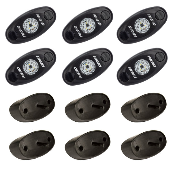 ROCK LIGHT KIT CW/6
