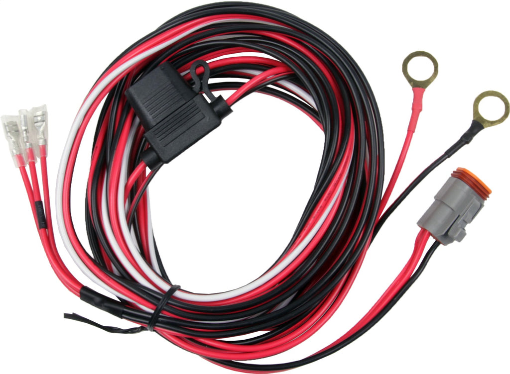 Light bar outlet wiring harness