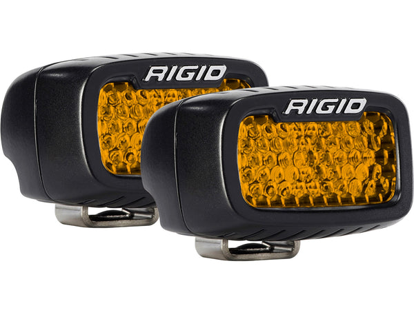 SR-M SERIES DIFFUSED REAR FACING HIGH/LOW SM AMBER SET OF 2