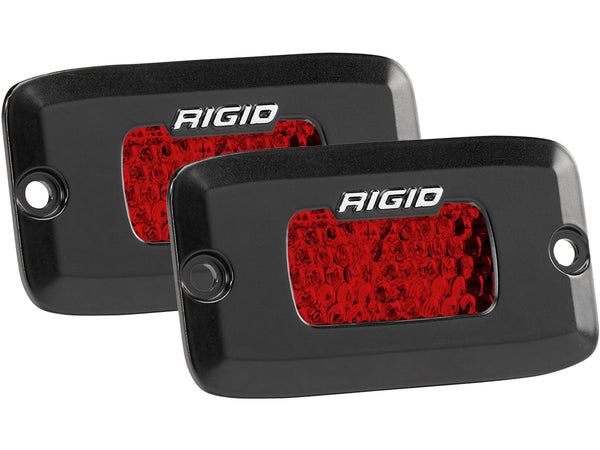 SR-M SERIES DIFFUSED REAR FACING HIGH/LOW FM RED SET OF 2