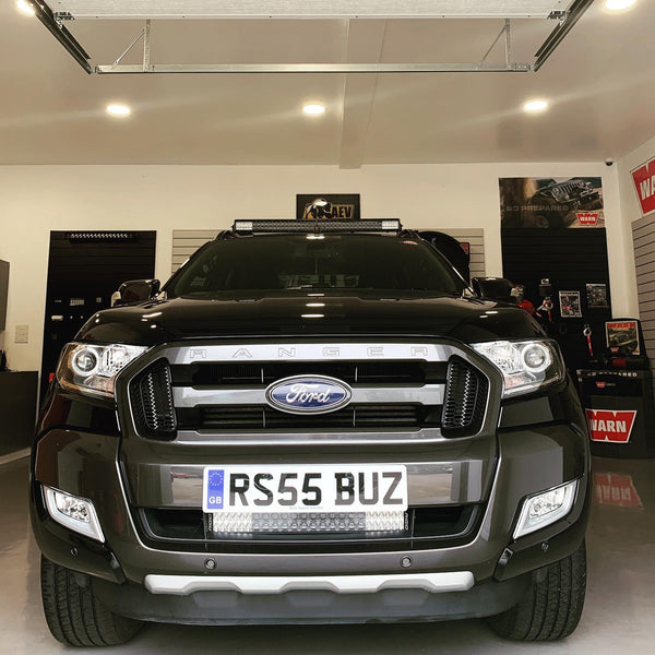 Ford Ranger T6 2012+ No drill Roof Bar brackets (40" lightbar)