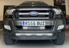 Ford Ranger T6 2012+ No drill lower grille mount (20" LIGHTBAR)