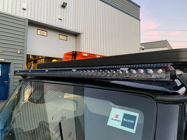 Suzuki Jimny 2019+ Roof gutter brackets for 50" SR-series light bar